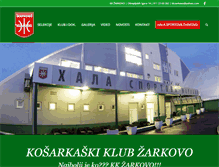 Tablet Screenshot of kkzarkovo.com